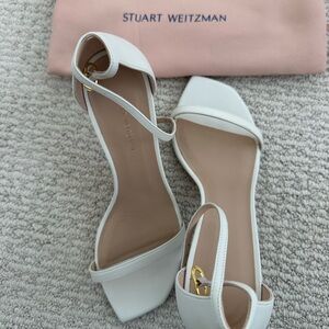 Stuart Weitzman white Heeled Sandals